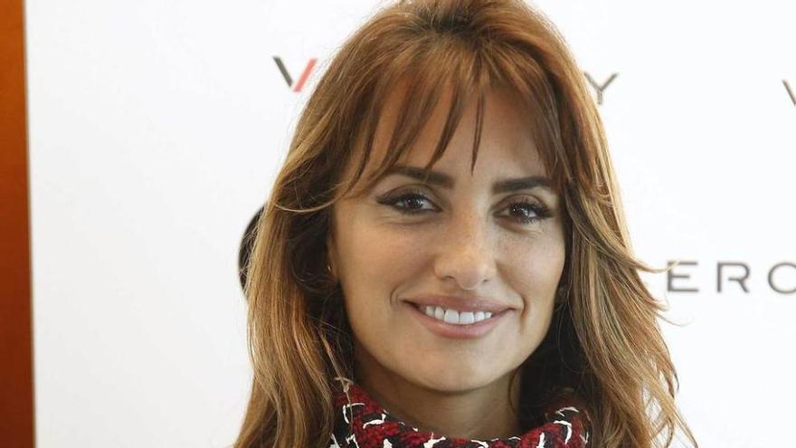 Penélope Cruz, ayer.