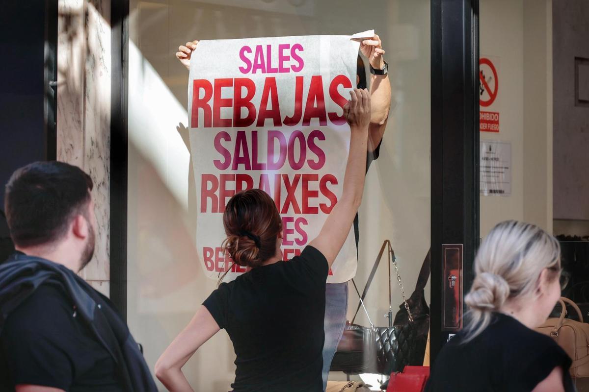 Primer día de rebajas en Santa Cruz de Tenerife