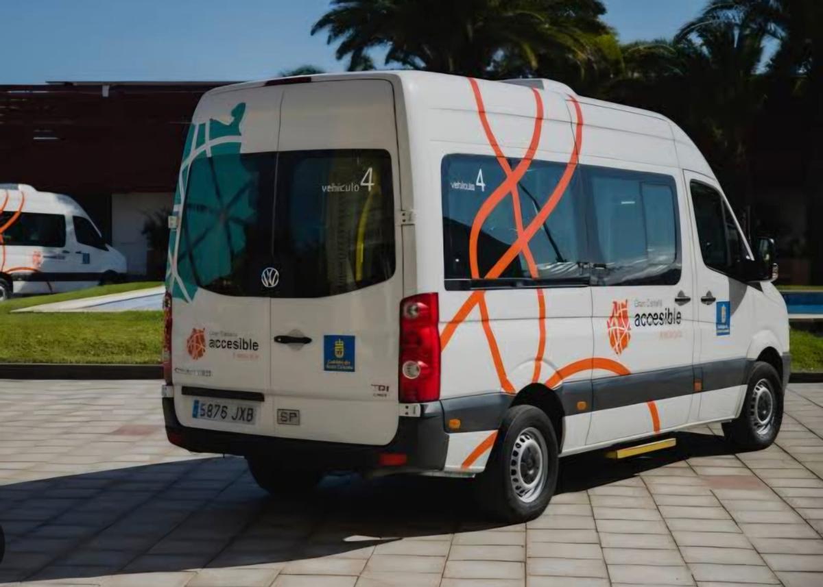 Los 16.000 servicios de transporte adaptado de la Fundación Canaria de Atención a la Discapacidad serán bonificados con 50.000 para prorrogar su gratuidad en 2026