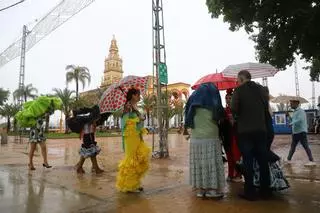 Una Feria de Córdoba 'inundada'