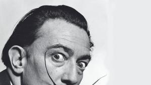 Retrato de Salvador Dalí.