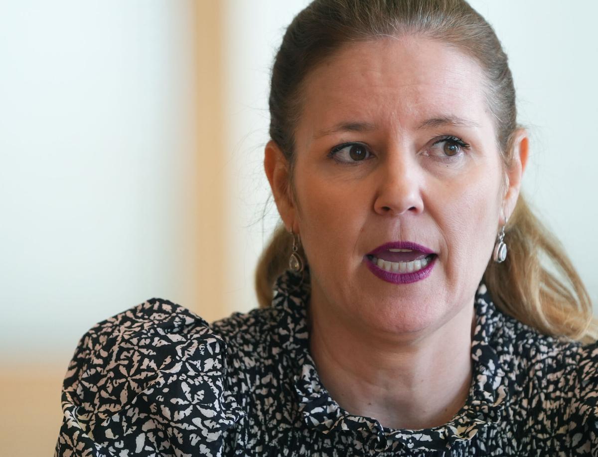 Ana Dávila, consejera madrileña de Famlia, Juventud y Asuntos Sociales