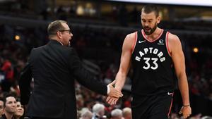 Los Raptors de Marc Gasol llevaban siete victorias consecutivas