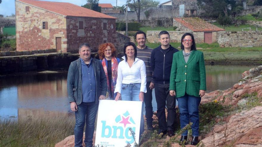 El BNG descubre parte de la candidatura con la que quiere modernizar Cambados