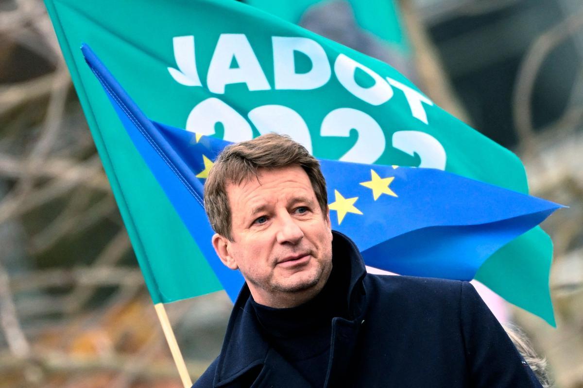 El candidato de Europa Ecología-Los Verdes, Yannick Jadot.