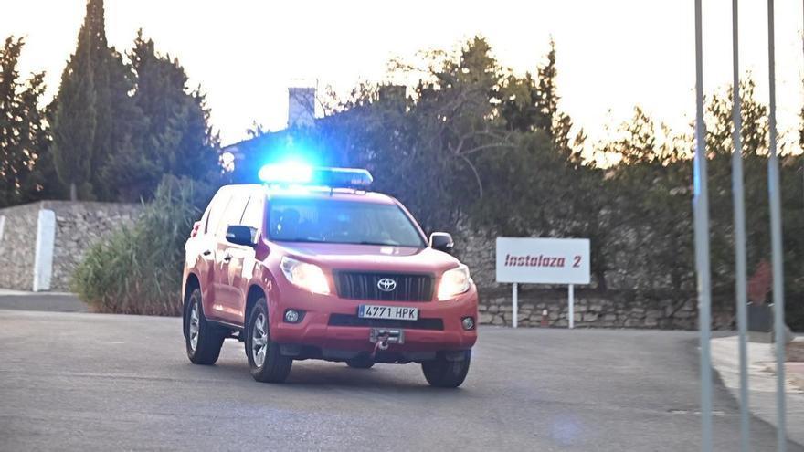 Declarado un incendio en una nave de la fábrica de armas de Instalaza en Cadrete (Zaragoza)