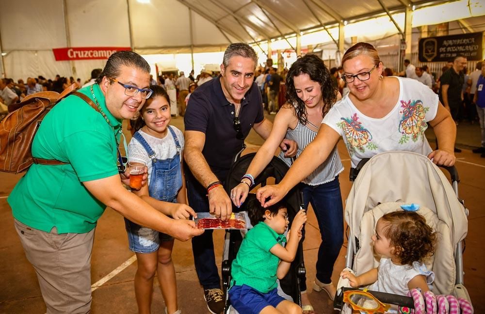 El día del jamón de Villanueva de Córdoba.