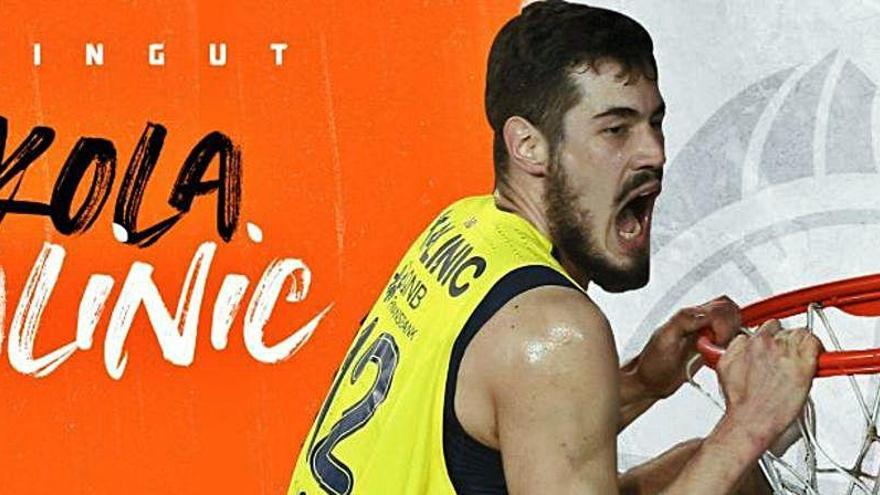 Nikola Kalinic, cuarto fichaje del Valencia Basket