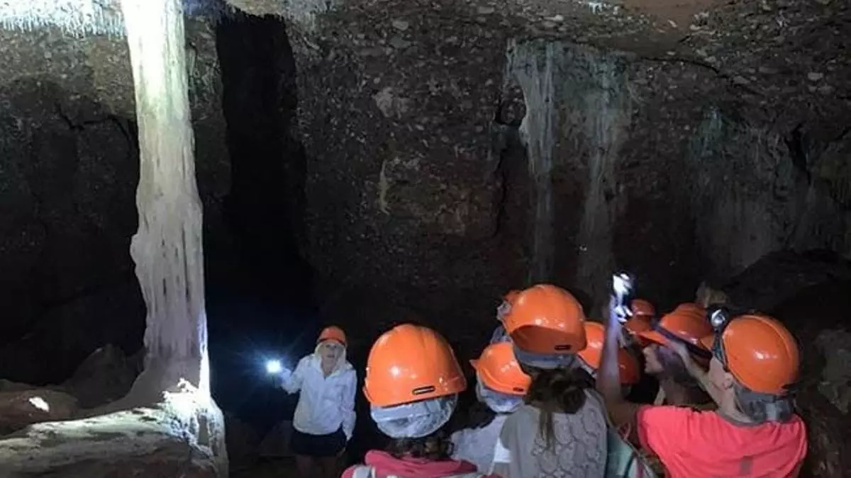 Vuelven las visitas a la cueva de Mura, en el Parque Natural de Sant Llorenç del Munt