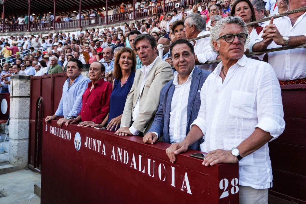 Las imágenes de la corrida picassiana de la Feria de Málaga 2019