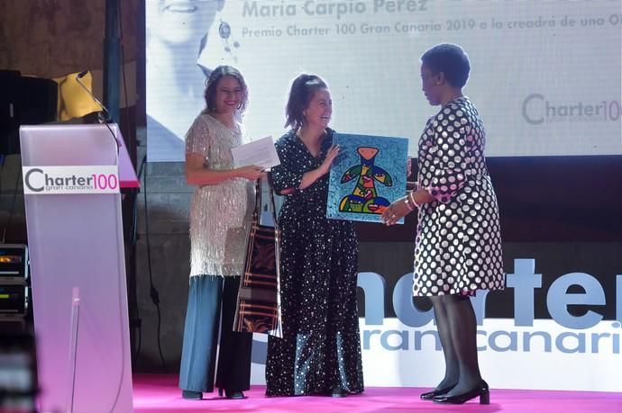 14-12-2019 LAS PALMAS DE GRAN CANARIA. Entrega de Premios Charter 100: María Carpio Pérez. Fotógrafo: ANDRES CRUZ  | 14/12/2019 | Fotógrafo: Andrés Cruz