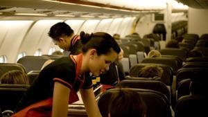 Interior de un avión de Jetstar, según una imagen promocional.