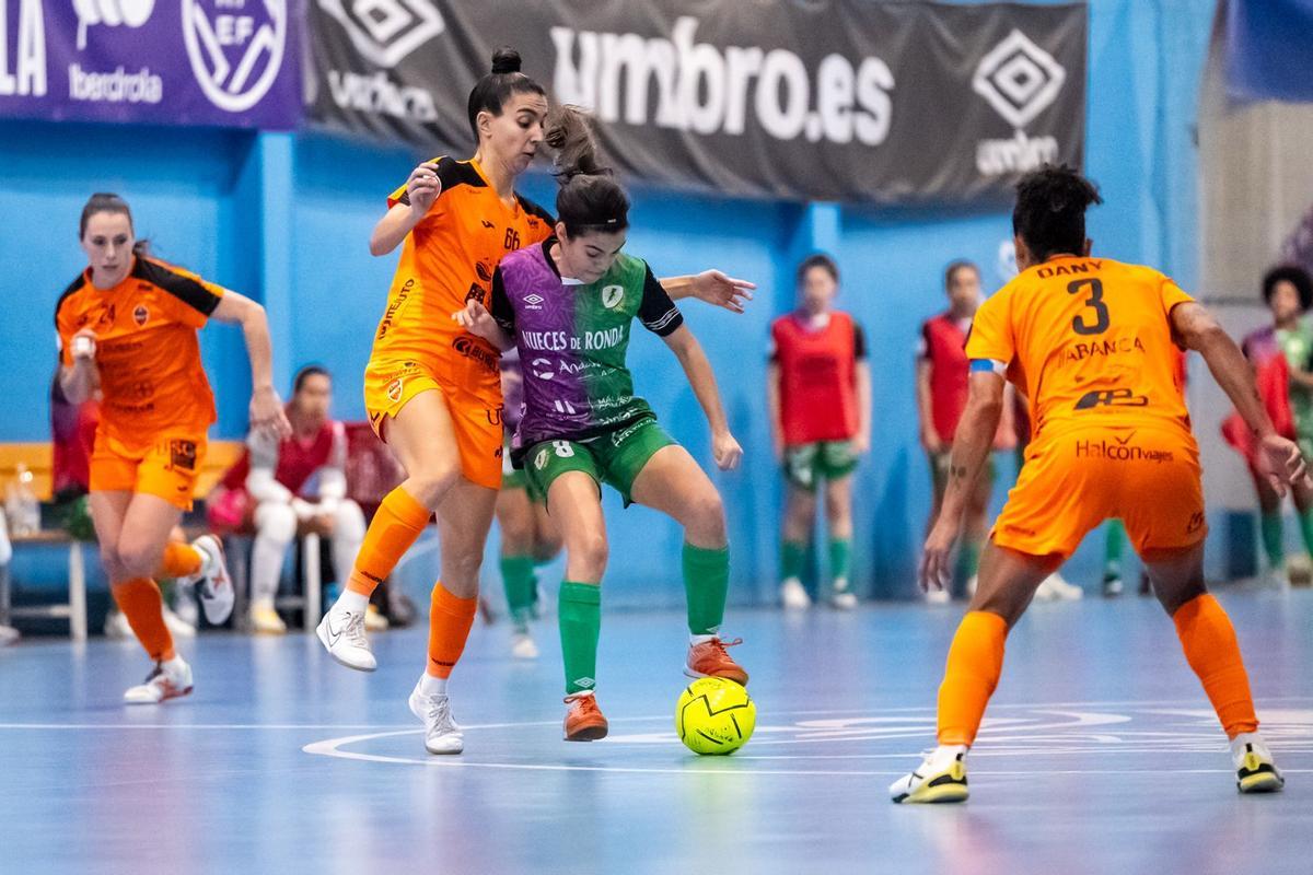 El Atlético Torcal no pudo con el talento del Burela.