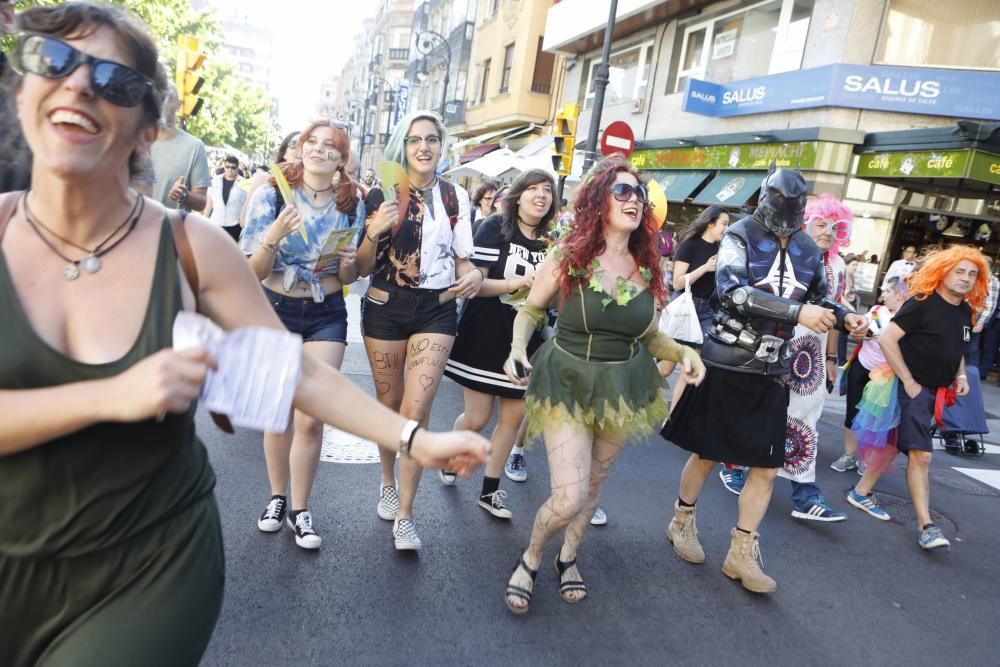 Desfile del "Orgullo del Norte", en Gijón