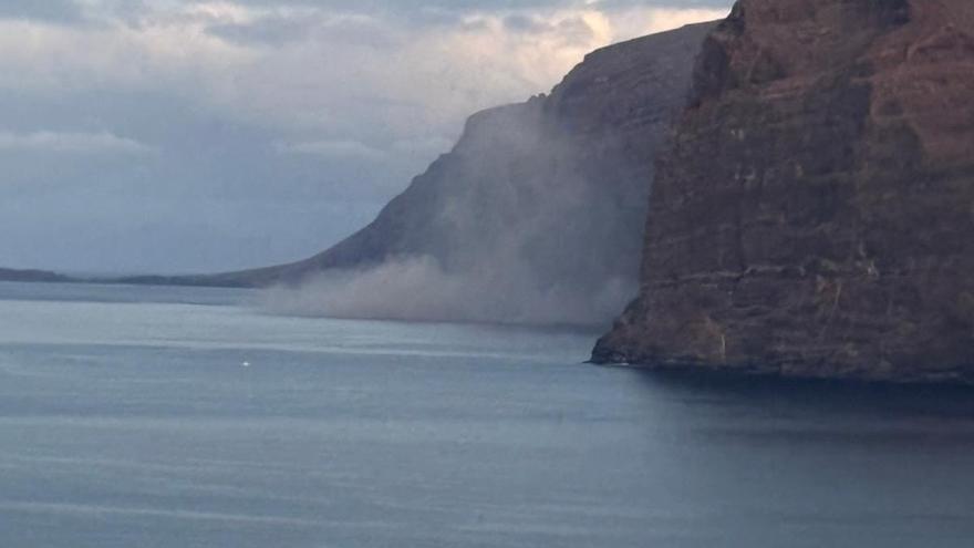 Desprendimiento en Masca