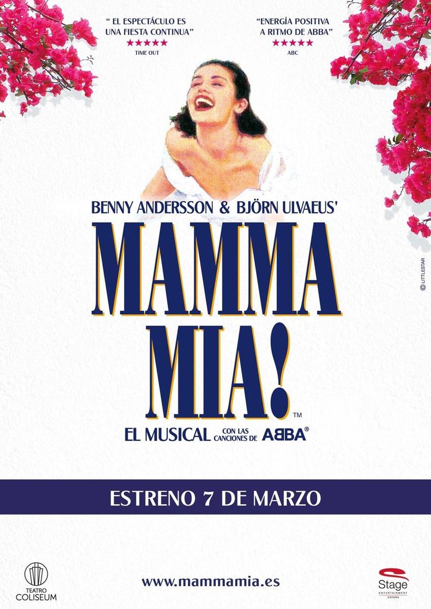 Vuelve el musical 'Mamma mia!' a Madrid