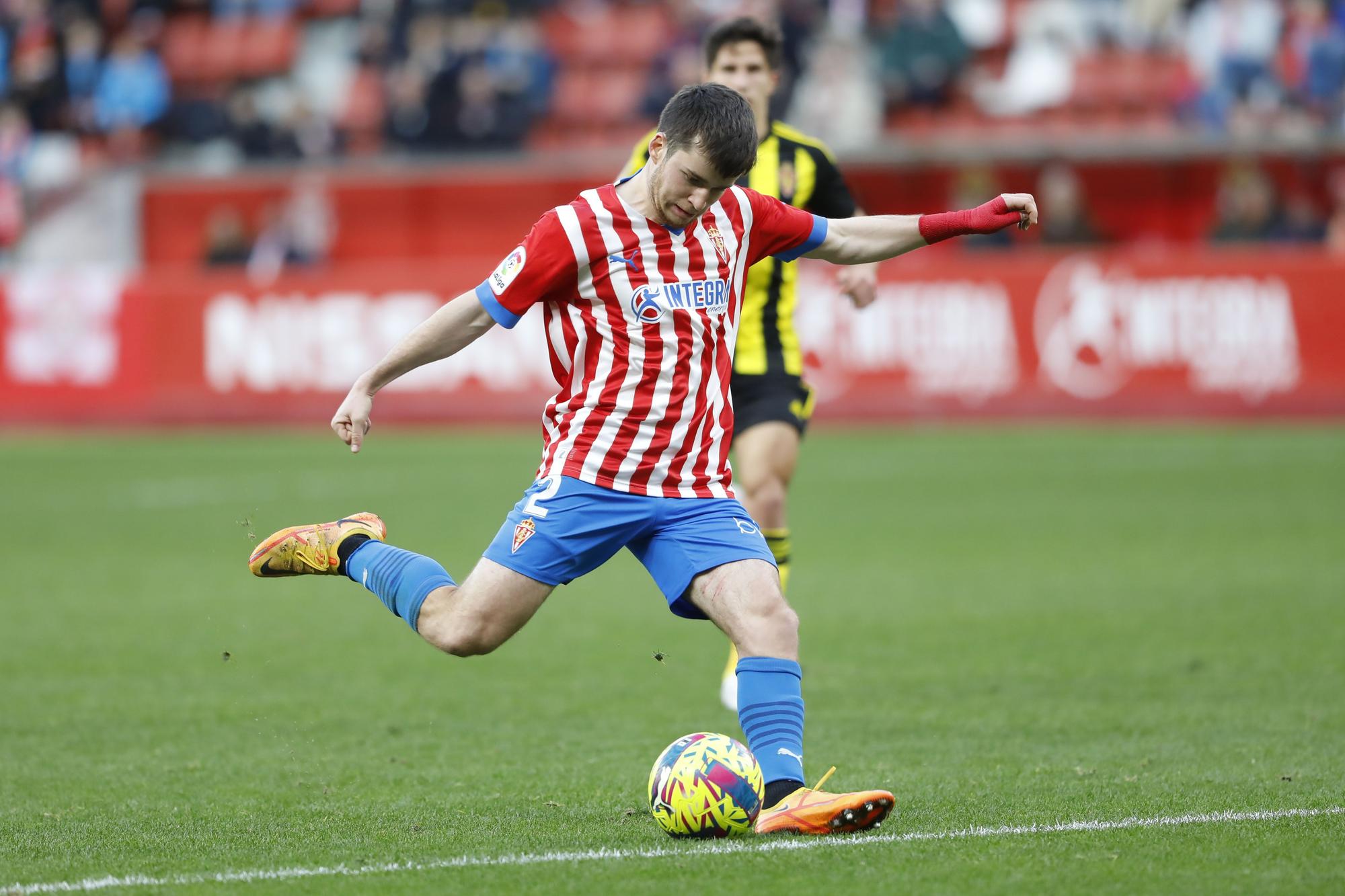 EN IMÁGENES: El encuentro entre el Sporting y el Real Zaragoza