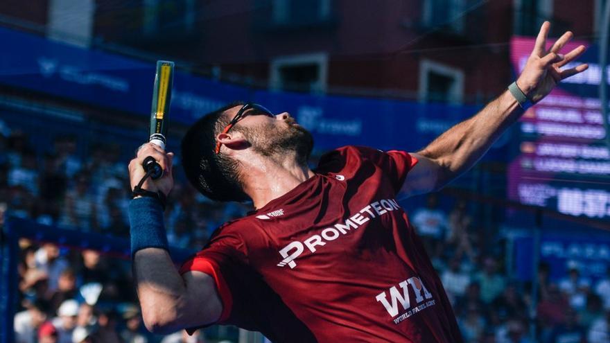 Javi Garrido llega hasta las semifinales en el Barceló Valladolid Máster