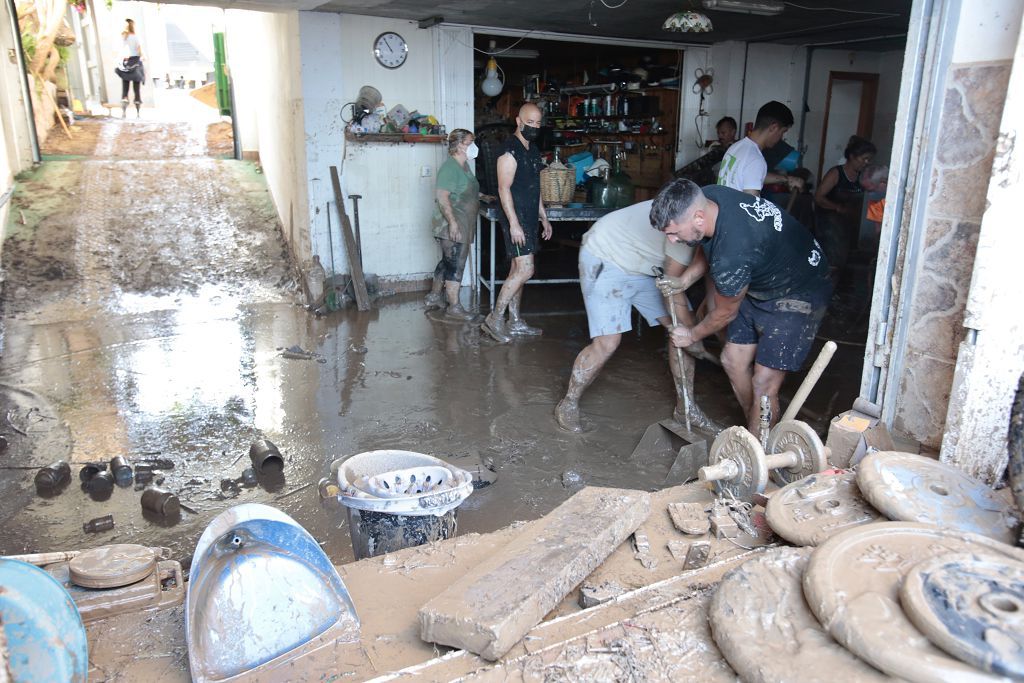 Estas son las imágenes que deja la DANA a su paso por Águilas