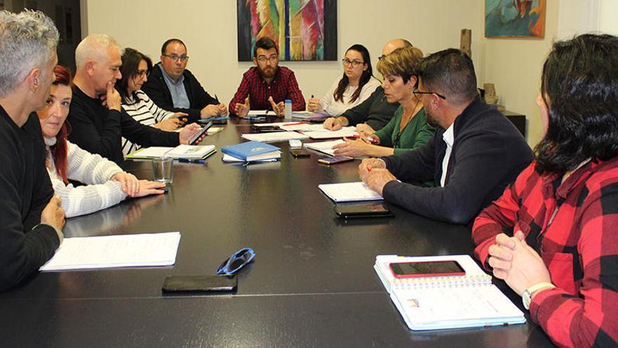 La reunión en el Ayuntamiento de Novelda