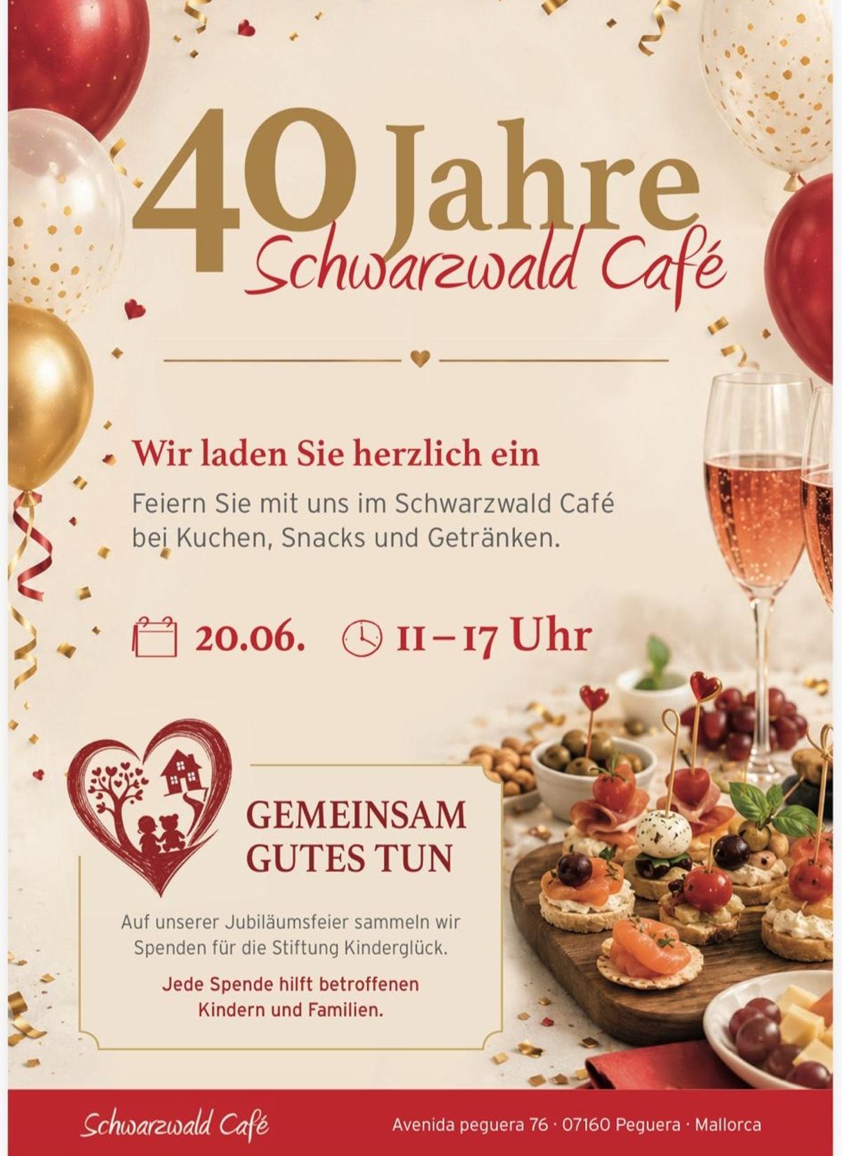 Alle wichtigen Informationen zum Benefiz-Event.