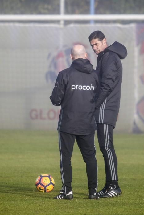 Entrenamiento del Real Oviedo