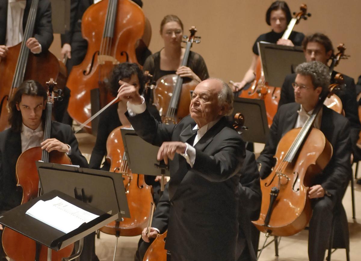 AUDITORIO CONCIERTO DE LA ORQUESTA DE LA COMUNIDAD VALENCIANA DIRIGIDA POR LORIN MAAZEL 10/8/2008. LORIN MAAZEL