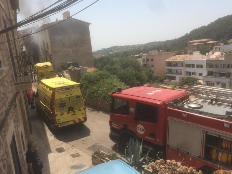 Arde la vivienda de una mujer que iba a ser desahuciada en Palma