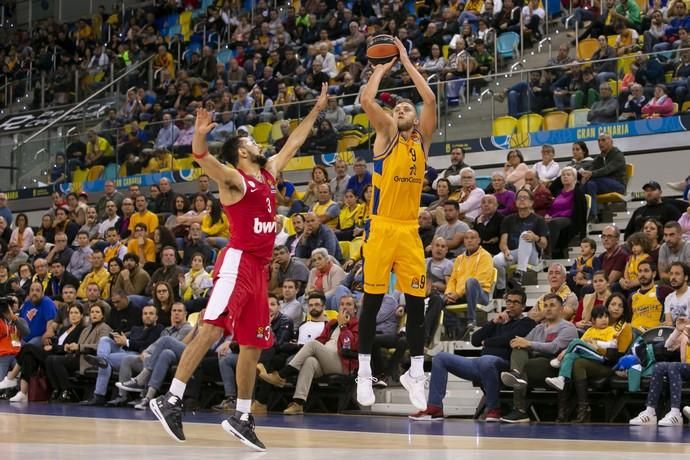 21.03.19. Las Palmas de Gran Canaria. Baloncesto Euroliga temporada 2018-19. Herbalife Gran Canaria - Olimpiacos Piraeus. Gran Canaria Arena Foto Quique Curbelo  | 21/03/2019 | Fotógrafo: Quique Curbelo