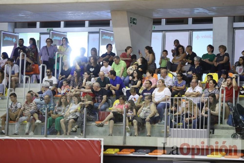 Clausura de las escuelas de Cartagena de gimnasia rítmica y estética de grupo