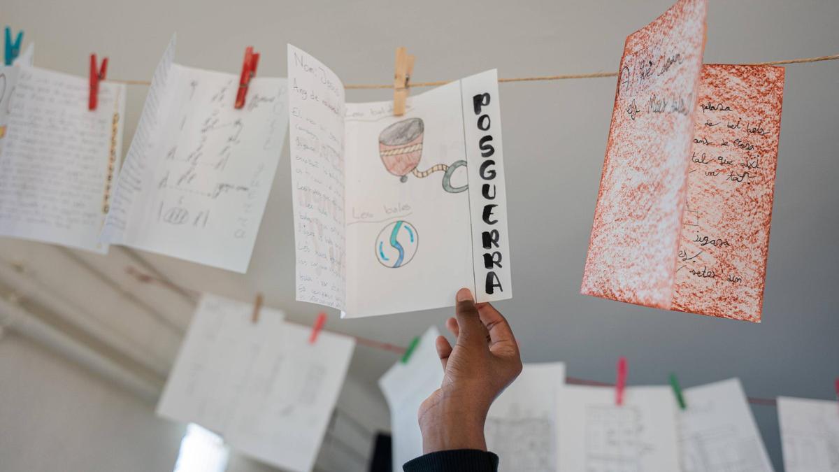 Proyecto de memoria histórica del alumando de sexto de primaria de la escuela Ferran de Sagarra de Santa Coloma.