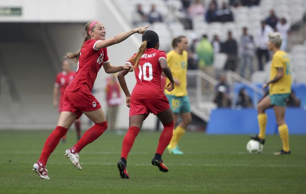 Los Juegos Olímpicos de Río 2016 han comenzado con el partido del torneo femenino de fútbol Suecia-Sudáfrica, saldado con triunfo nórdico. También se ha jugado el Canadá-Australia.