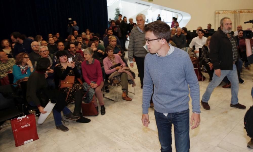 Iñigo Errejón en Oviedo