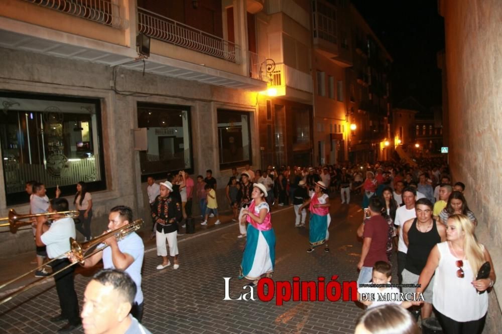 Procesión de la Virgen del Cisne en Lorca