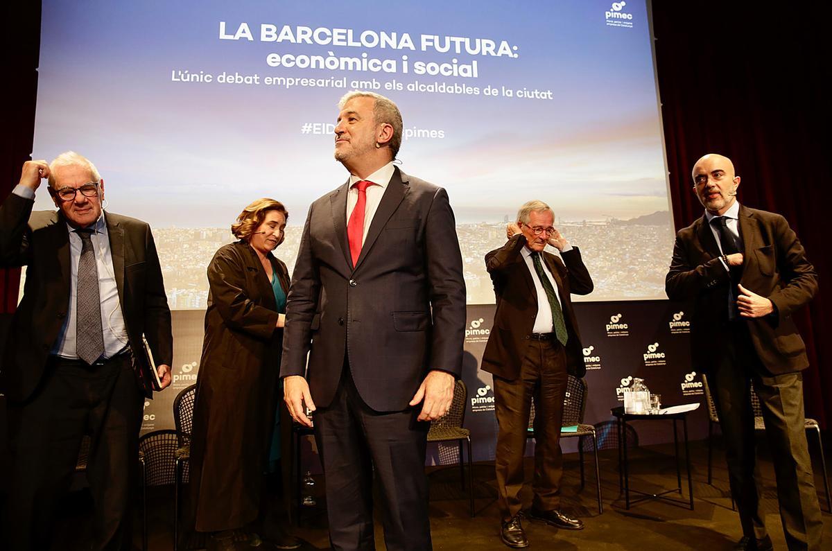 PIMEC reúne a los alcaldables de Barcelona en el único debate empresarial.jpg