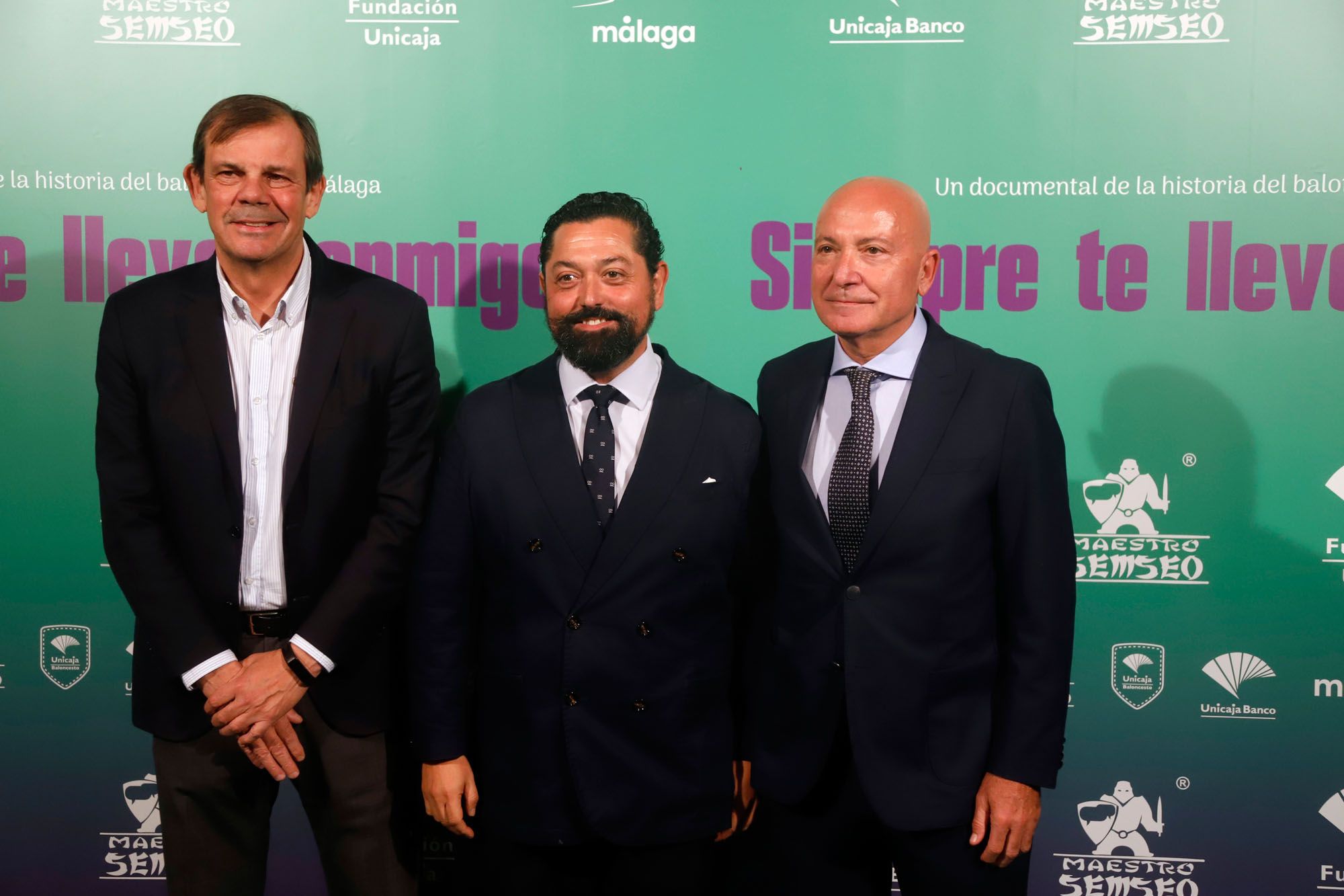 La presentación del documental por los 30 años del Unicaja, en imágenes