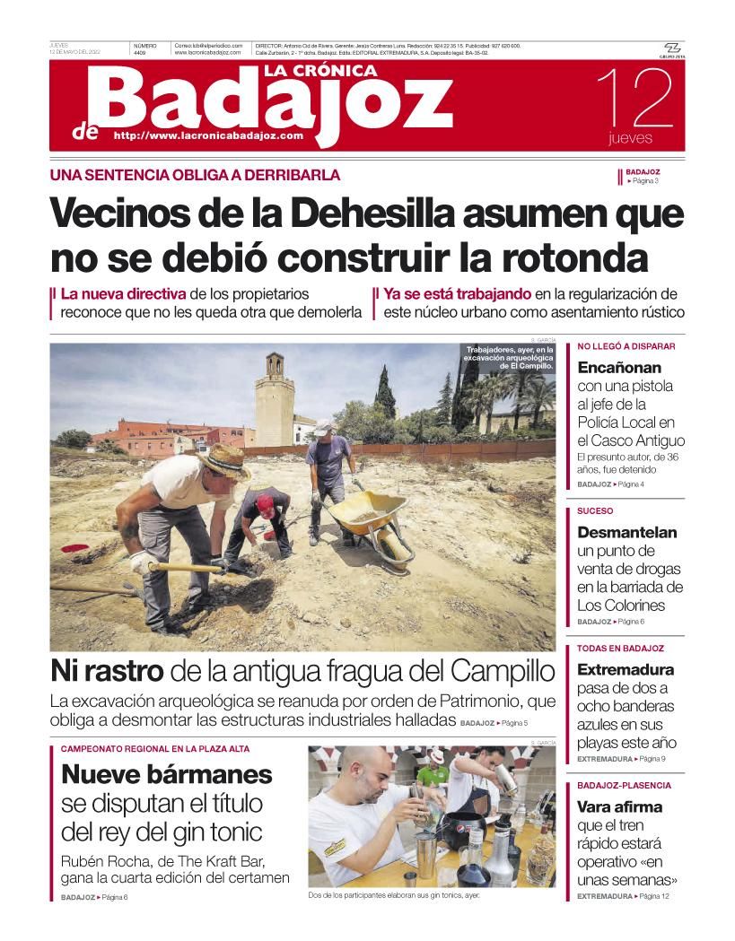 Consulta la portada correspondiente al día 12 de mayo del 2022