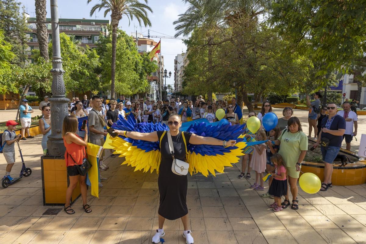 La comunidad ucraniana de Torrevieja celebra el día de la independencia