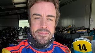 Alonso, de vacaciones en su circuito y con récord incluído