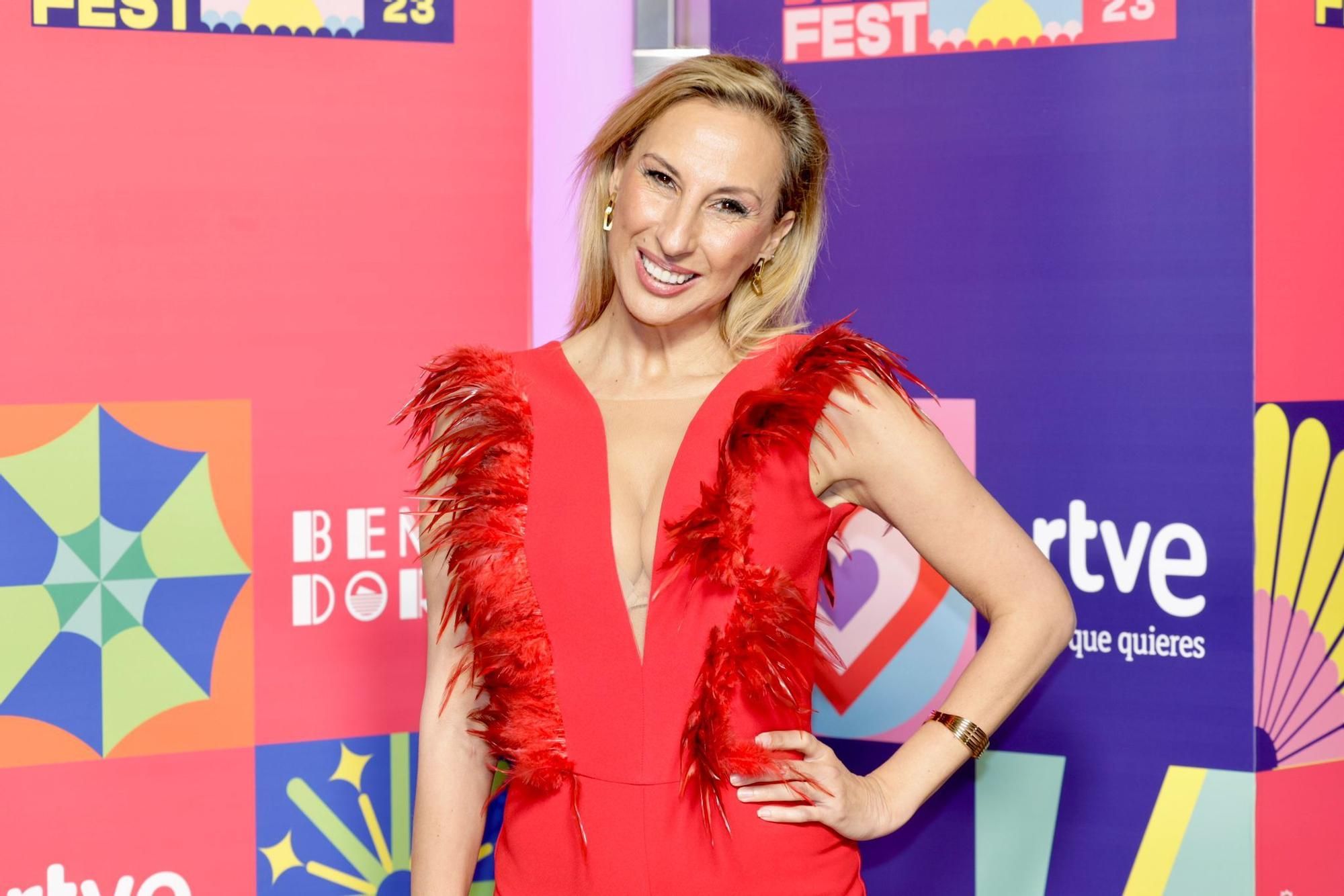 La alfombra naranja del Benidorm Fest 2023