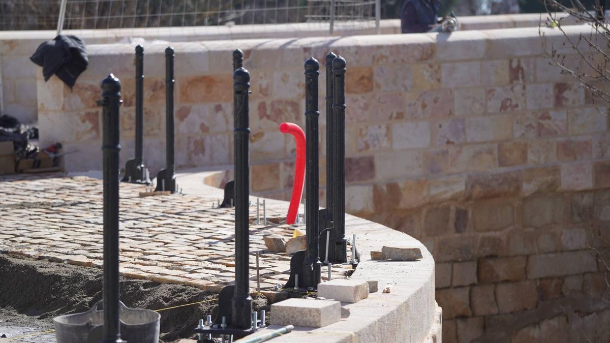 Obras del Puente de Piedra de Zamora