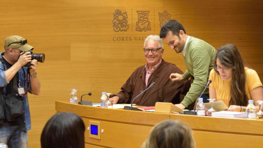 Delgado y Marzà, hoy en la comisión de Educación.