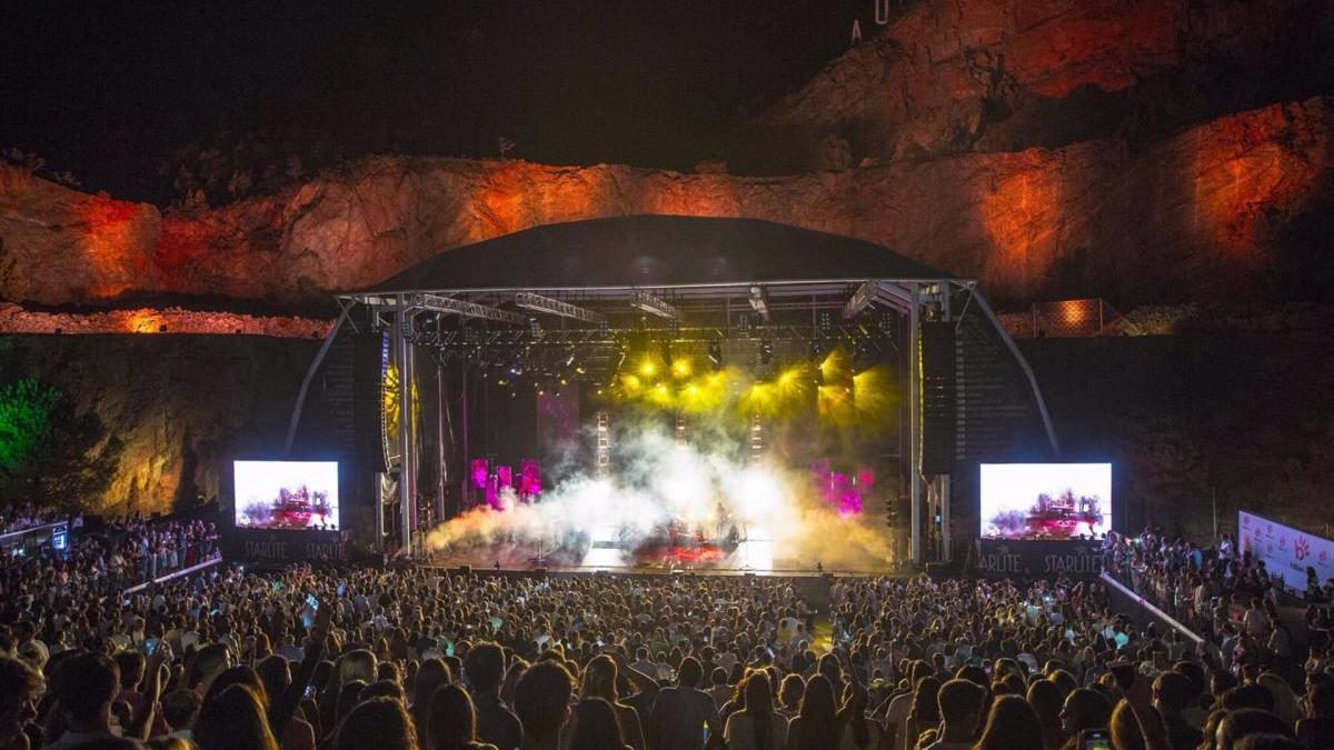 El concierto de Morat en Starlite de 2019