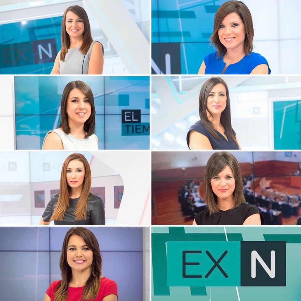 Todas las presentadoras de informativos de Canal Extremadura se suman a la  huelga del 8M