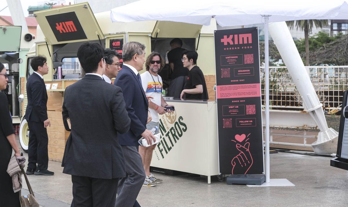 Gran Fest, evento que conmemora la llegada del primer buque de la flota coreana a Canarias