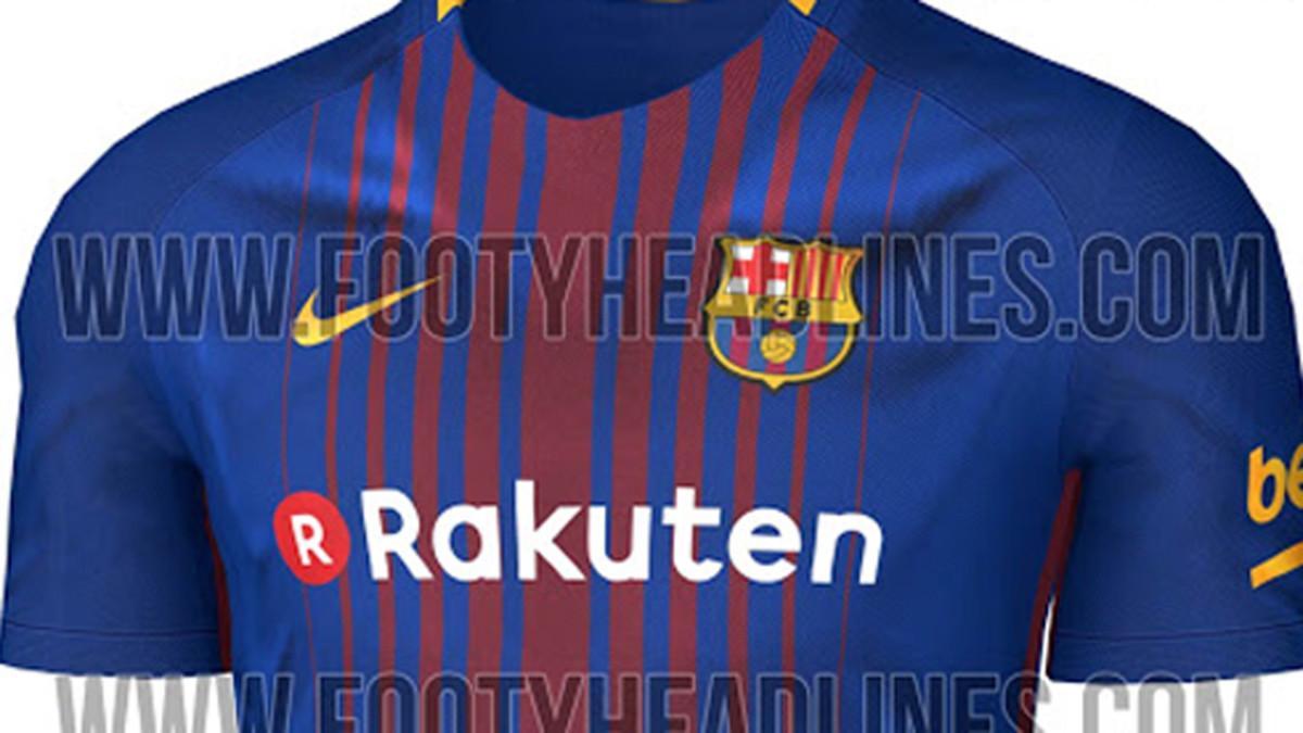 Barcelonas new kit