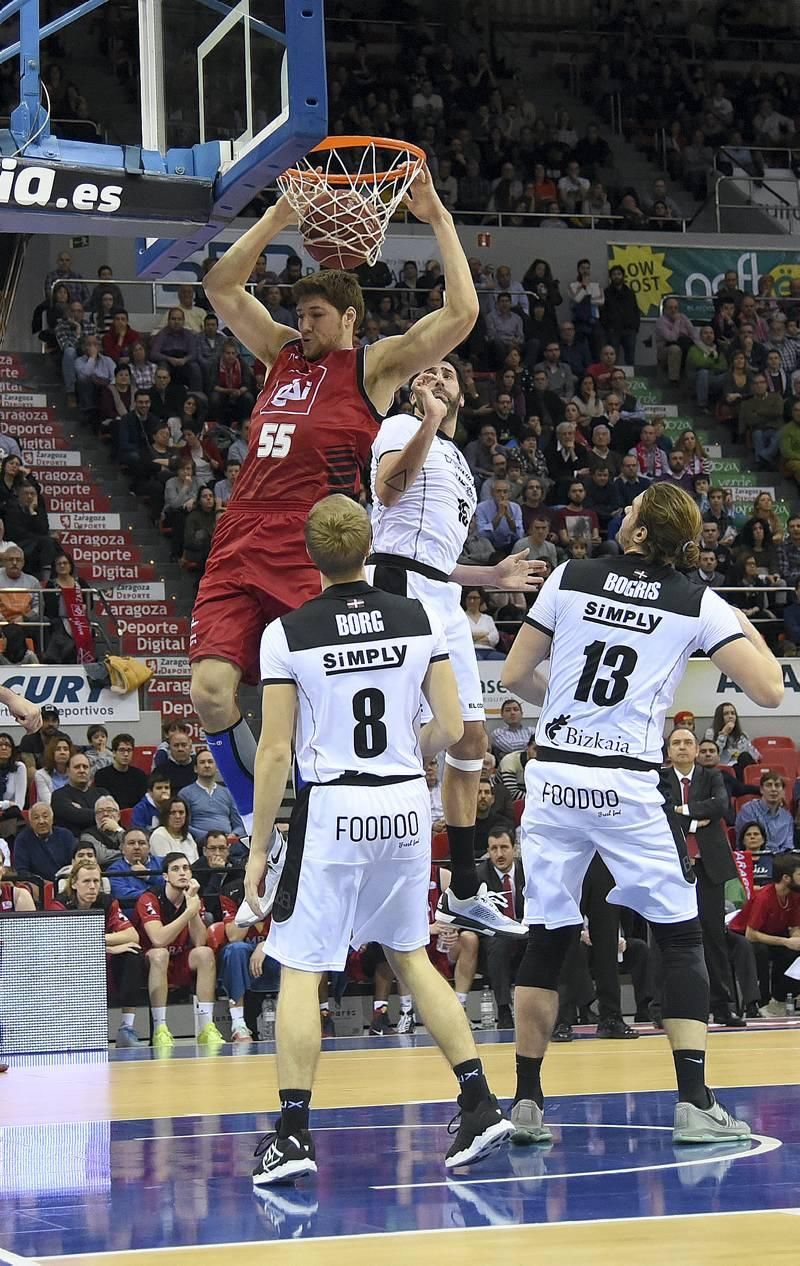 Las mejores imágenes del CAI Zaragoza - Bilbao Basket