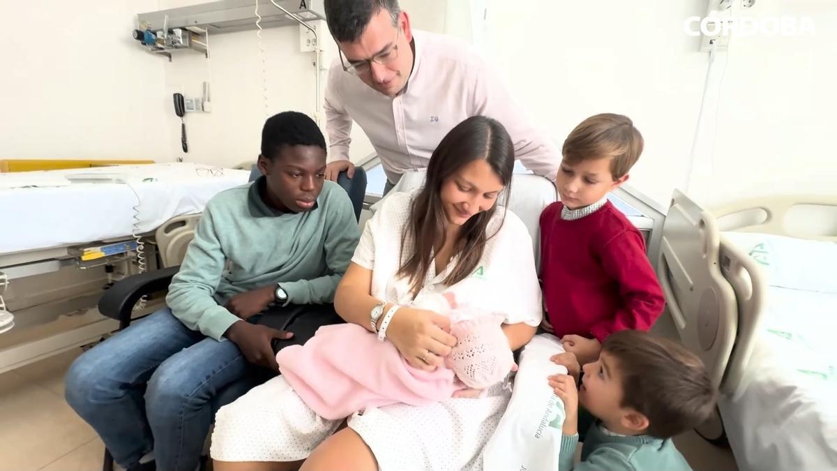Primer bebé de 2026 en el hospital Reina Sofía de Córdoba