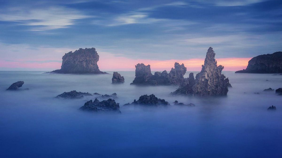 Playa de Toró, en Llanes.