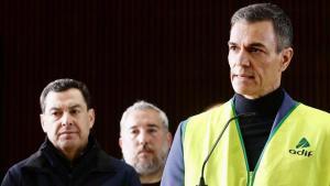 Sánchez i Moreno aparquen el xoc polític davant la catàstrofe